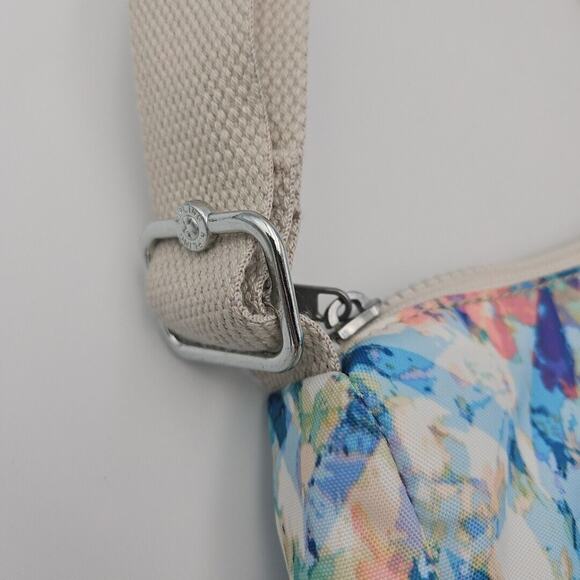 KIPLING BAG SAMARA BOOGIE BEACH‎ Crossbody Handbag HB7693 Blue Pink Gray - Picture 10 of 10